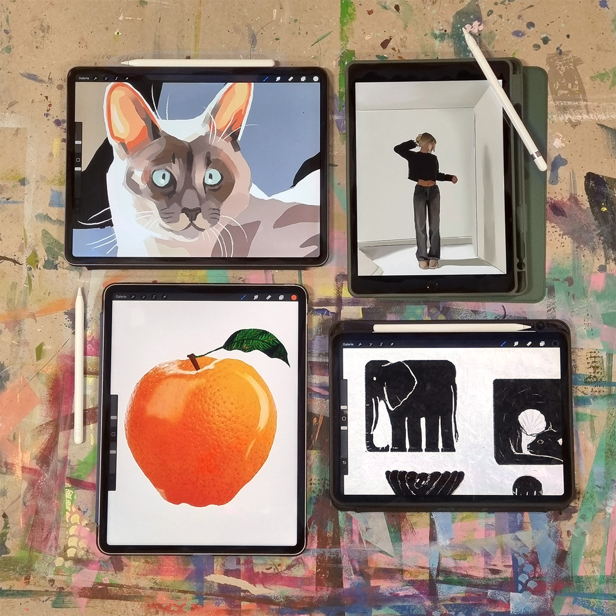 Digitale Malerei 2025web