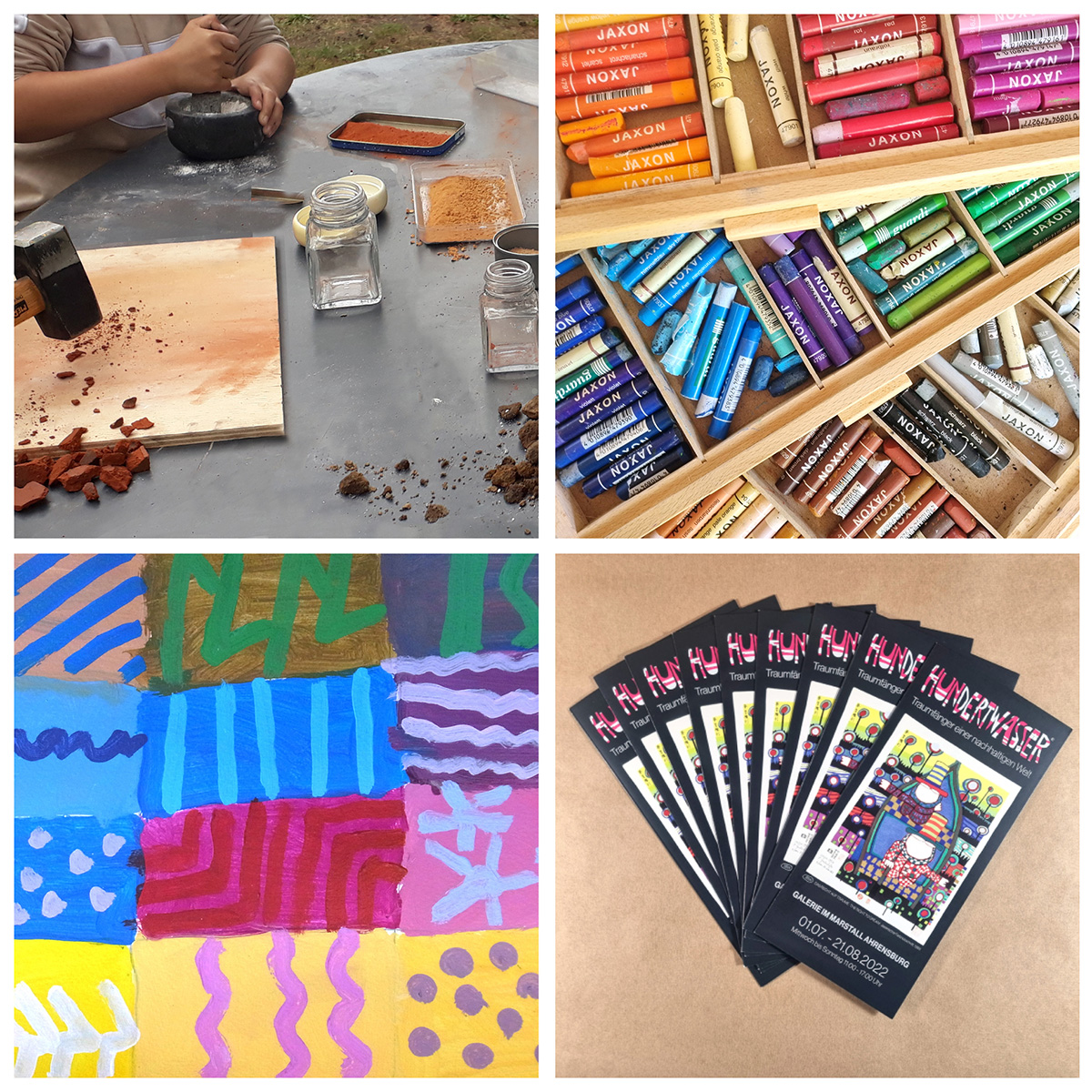 Hundertwasser Werbung Collage web